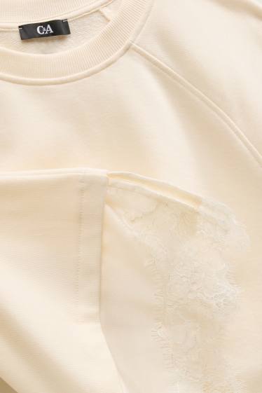 Femei - Hanorac - crem