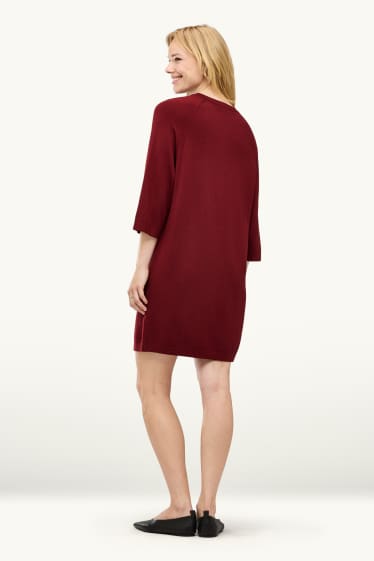 Femei - Rochie - straight fit - roșu