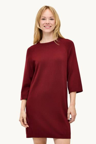 Femei - Rochie - straight fit - roșu