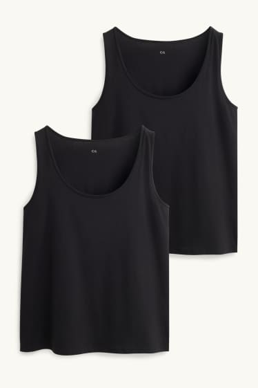 Women - Multipack of 2 - top - black