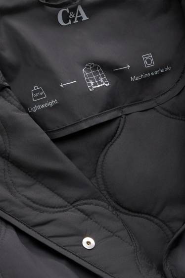 Damen - Steppjacke - schwarz