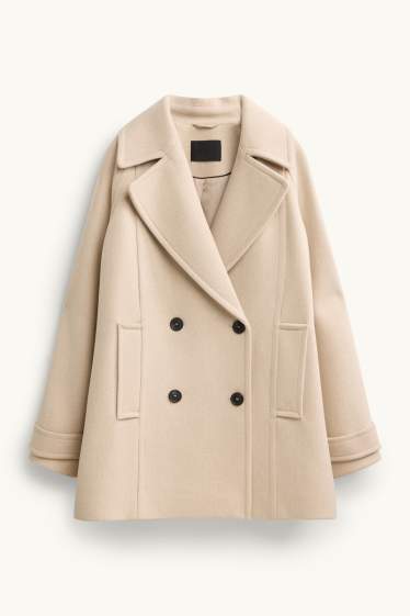 Donna - Cappotto - beige chiaro