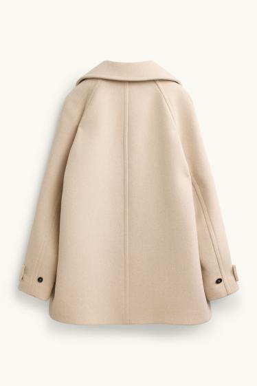 Donna - Cappotto - beige chiaro