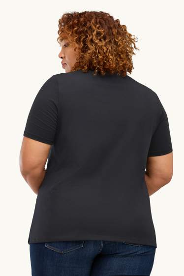 Mujer - Camiseta - negro