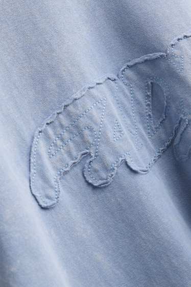 Men - T-shirt - relaxed fit - light blue