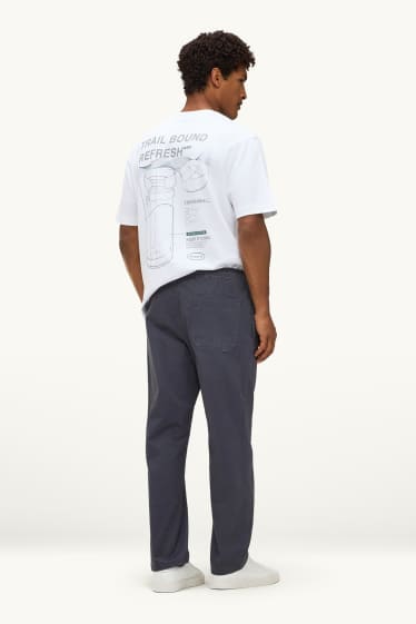 Home - Xinos - relaxed fit - gris fosc