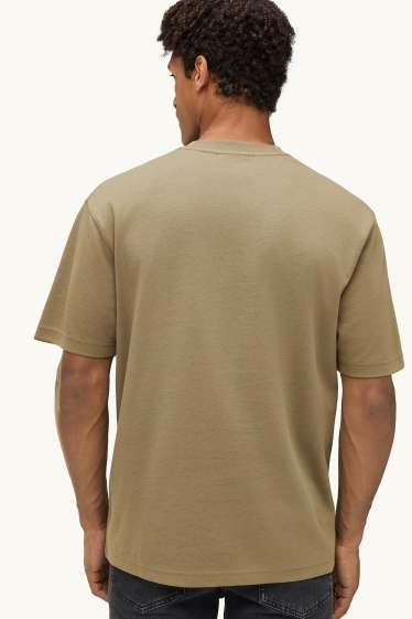 Herren - T-Shirt - Relaxed Fit - khaki