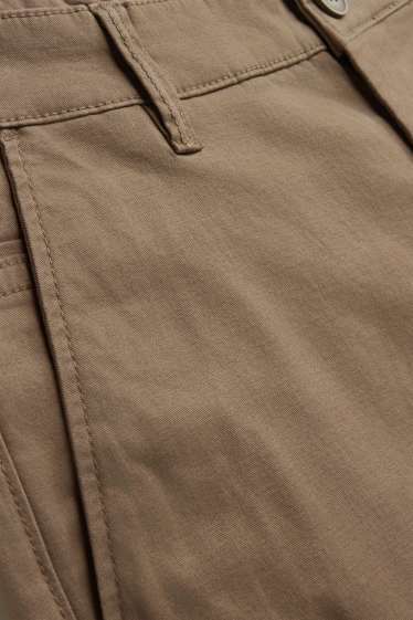 Hommes - Chino - slim fit - taupe
