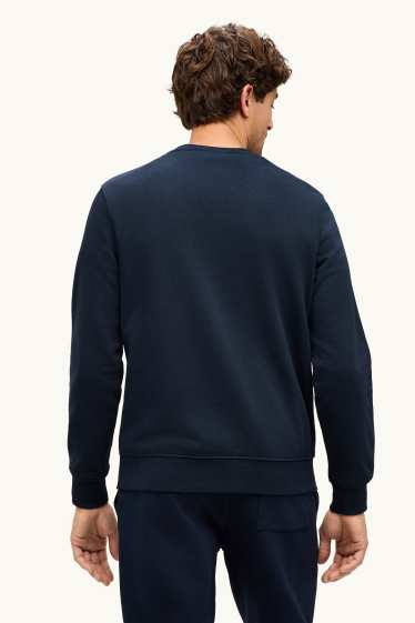 Hommes - Sweat - bleu foncé