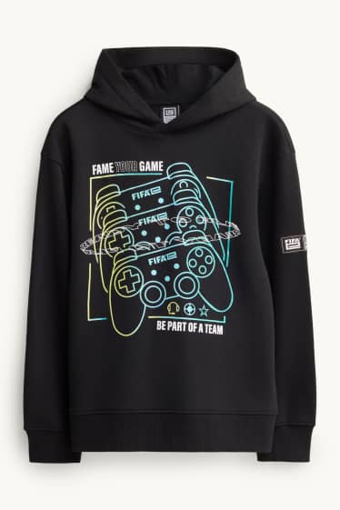 Children Boys - Gaming - hoodie - black