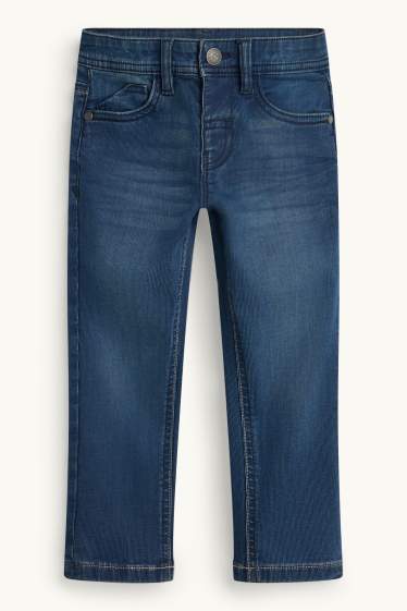 Nen - Slim jeans - texà blau