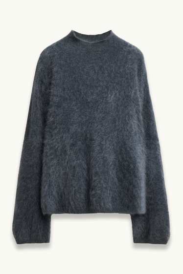 Femmes - Pull en cachemire - gris
