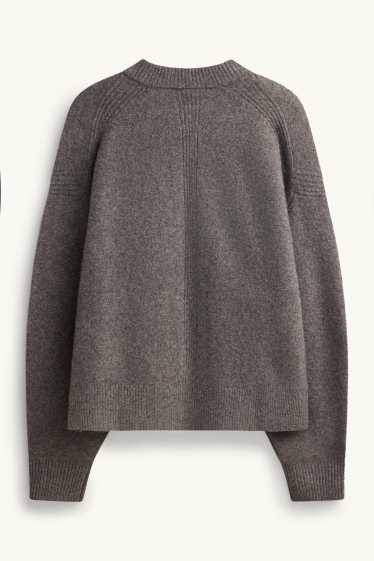 Dames - Vest - grijs-mix