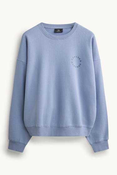 Herren - Sweatshirt - hellblau