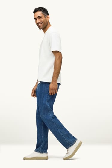 Bărbați - Relaxed jeans - denim-albastru închis
