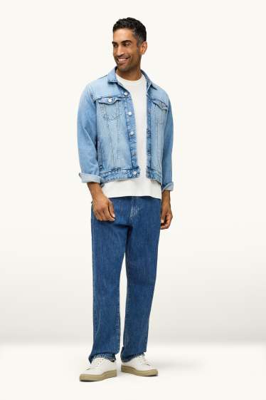 Bărbați - Relaxed jeans - denim-albastru închis