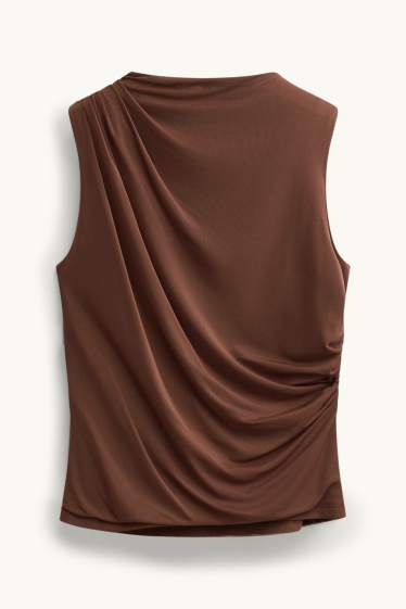 Dames - Topje - bruin