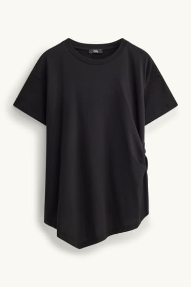 Dames - T-shirt - zwart