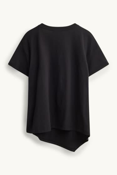 Dames - T-shirt - zwart