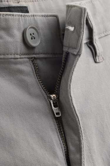 Heren - Chino - slim fit - grijs