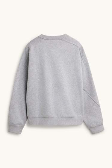 Dames - Sweatshirt - licht grijs-mix