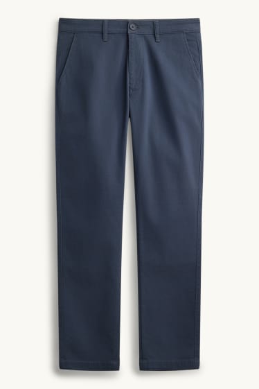 Heren - Chino - slim fit - donkerblauw