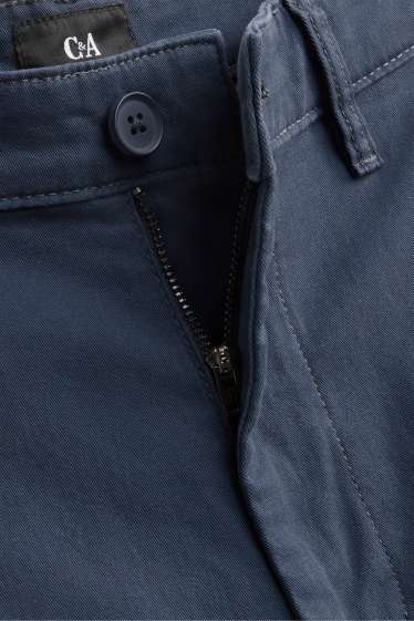 Heren - Chino - slim fit - donkerblauw