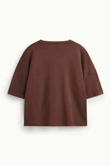 Women - T-shirt - brown