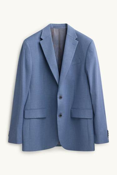 Hommes - Veste de costume - regular fit - bleu