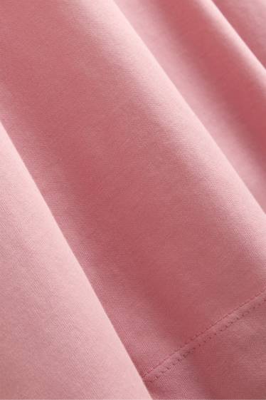 Damen - T-Shirt - Relaxed Fit - rosa