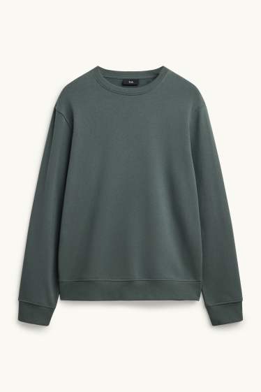Men - Sweatshirt - dark green