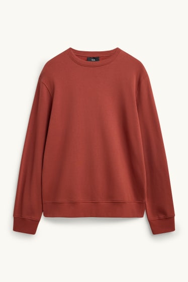 Herren - Sweatshirt - rostbraun