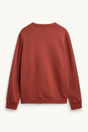 Herren - Sweatshirt - rostbraun