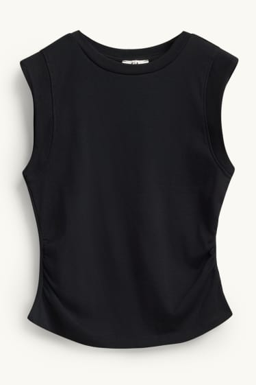 Damen - Top - schwarz