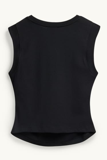 Damen - Top - schwarz