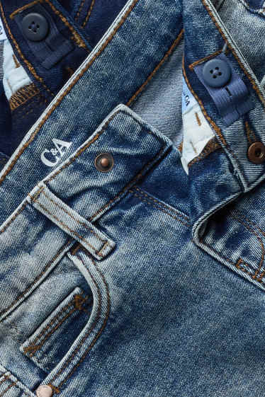 Nen - Paquet de 2 - Straight jeans - texà blau