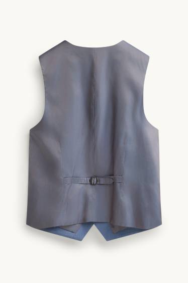 Bărbați - Vestă modulară - regular fit - albastru