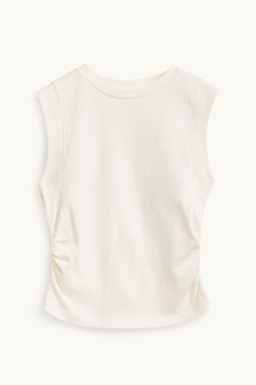 Damen - Top - weiss