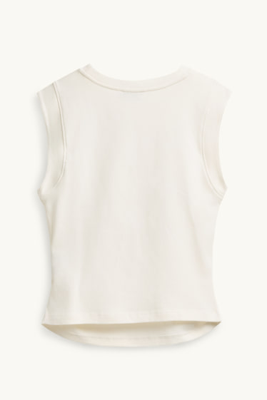 Damen - Top - weiss
