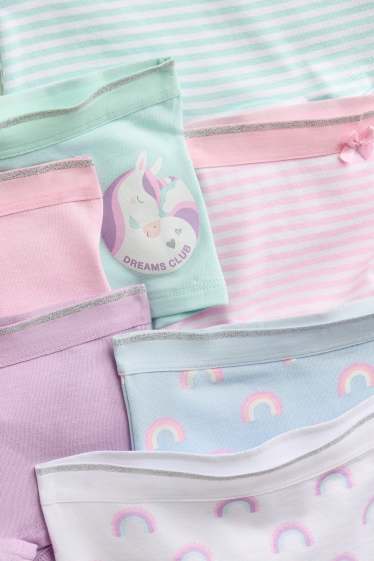 Bambine - Slip - rosa / blu