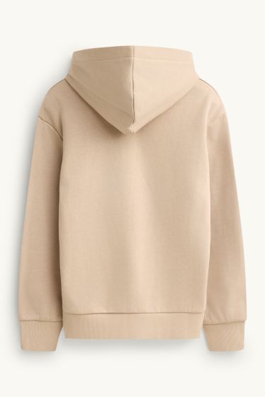 Kinder Jungen - Skater - Hoodie - beige