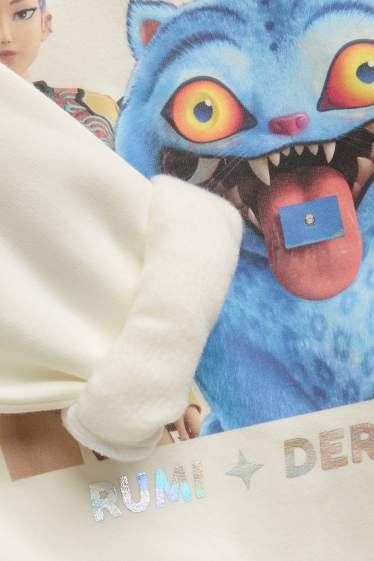 Enfants filles - KPop Demon Hunters - Sweat - blanc crème