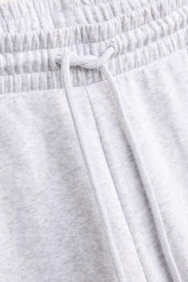 Women - Joggers - light gray-melange