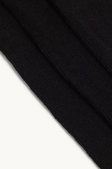Copii - Fete - Multipack 3 perechi - dresuri - negru