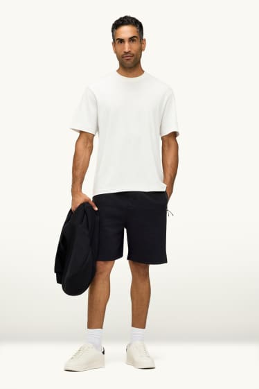 Herren - Sweatshorts - schwarz