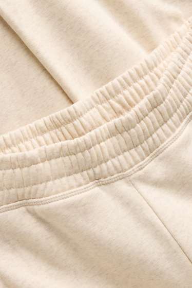 Dames - Joggingbroek - beige-mix