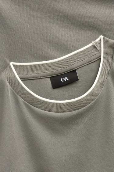 Hommes - T-shirt - regular fit - vert