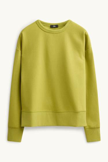 Femmes - Sweat - vert fluo
