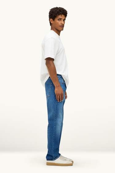 Herren - Straight Jeans - COOLMAX® - jeansblau