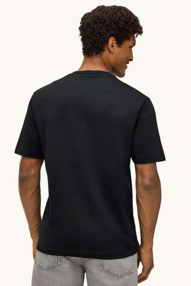 Uomo - T-shirt - relaxed fit - nero